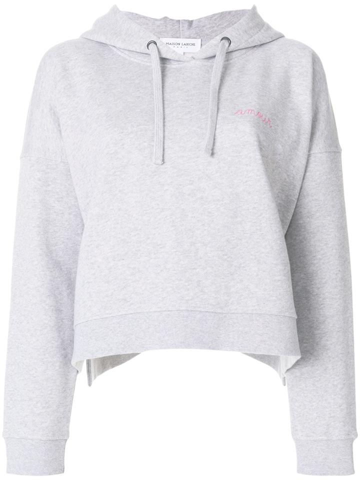 Maison Labiche Amour Hoodie - Grey