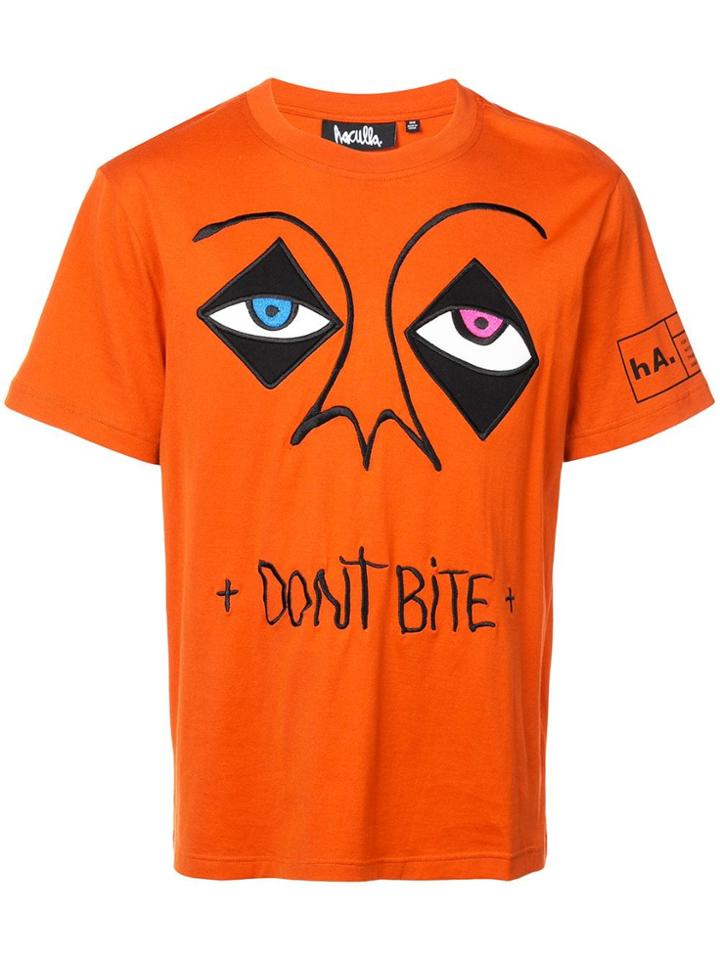 Haculla Don't Bite T-shirt - Orange