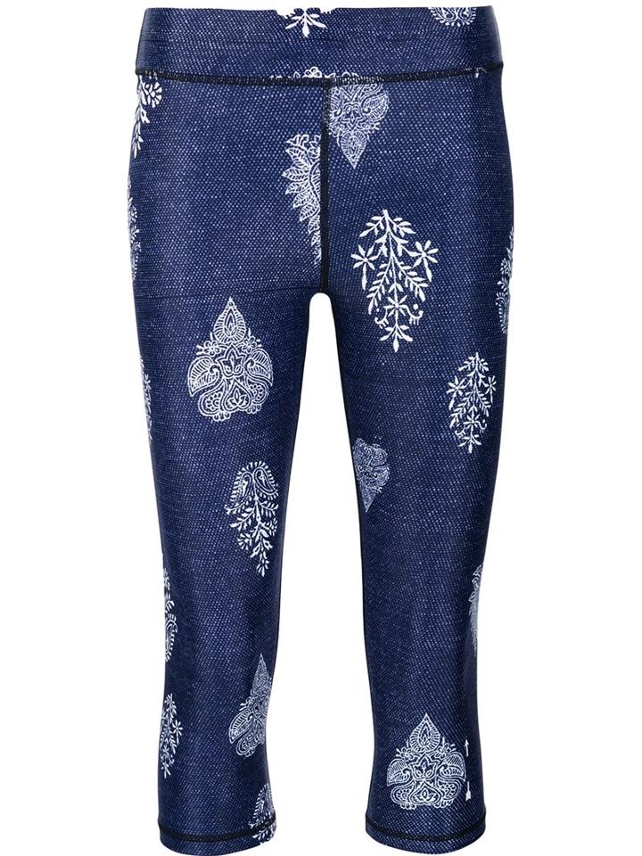 The Upside 'woodblock Nyc' Capris