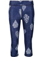 The Upside 'woodblock Nyc' Capris