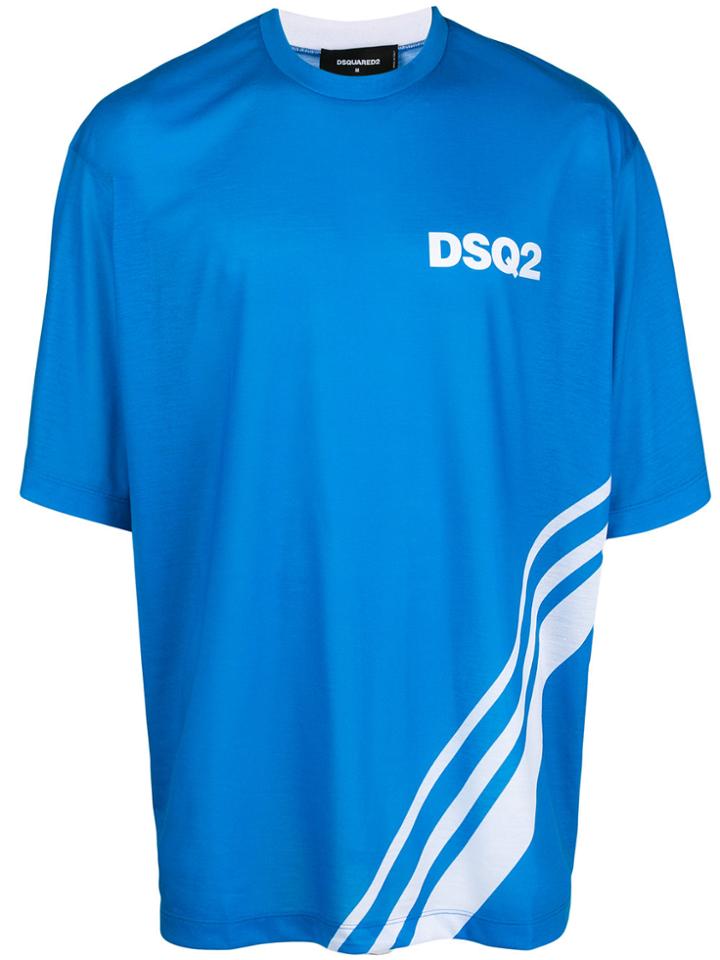 Dsquared2 Oversized T-shirt - Blue