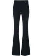 Junya Watanabe Comme Des Garçons A-line Flared Trousers - Black