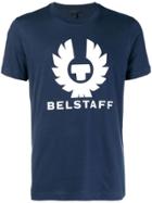 Belstaff Logo Print T-shirt - Blue
