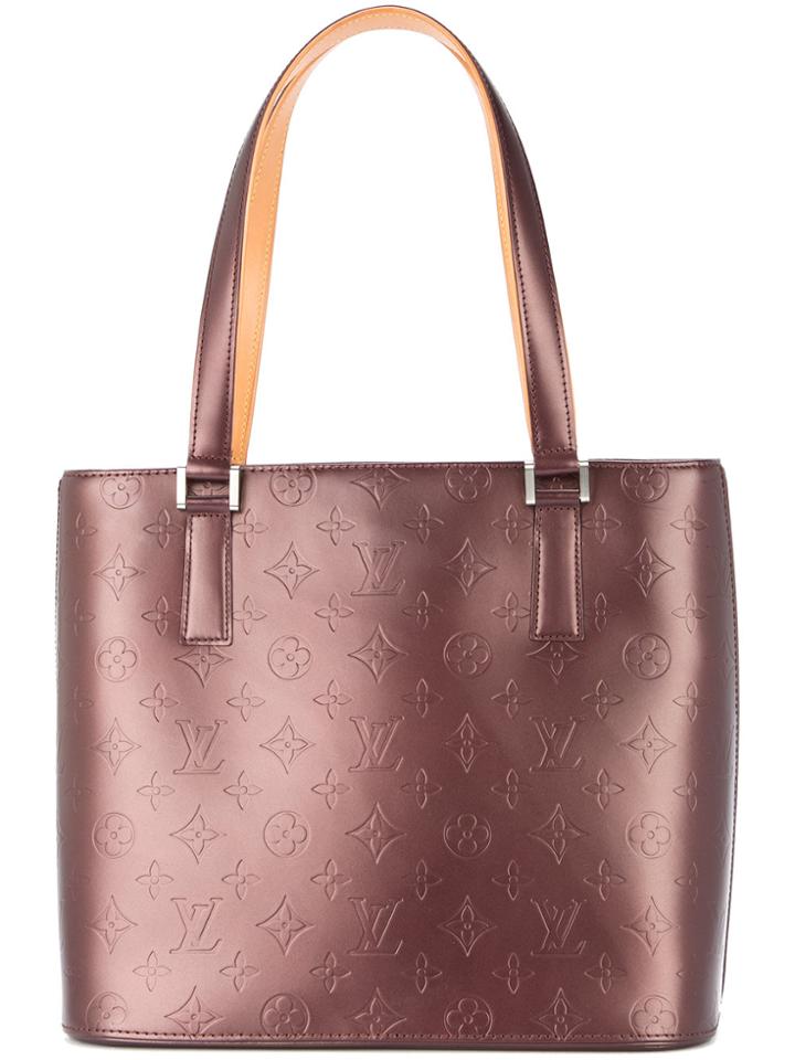 Louis Vuitton Vintage Stockton Shoulder Tote Bag - Brown