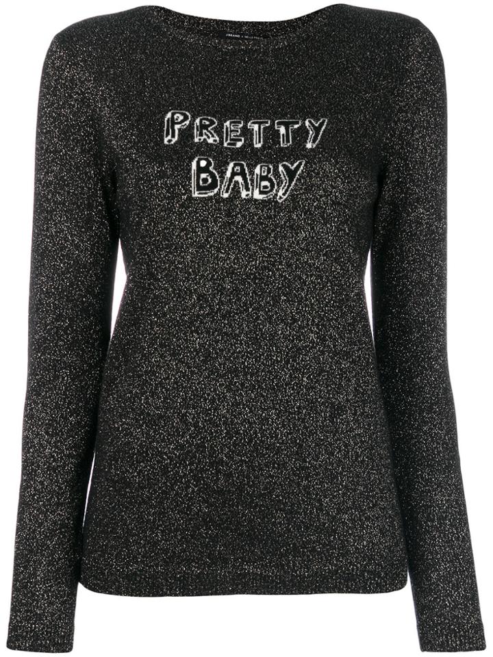 Bella Freud Bella Freud X J Brand Pretty Baby Jumper - Metallic