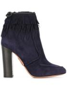 Aquazzura 'tiger Lily' Fringed Ankle Boots