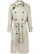 Aton - Classic Trench Coat - Men - Cotton - 4, Nude/neutrals, Cotton
