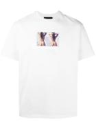 Alexander Wang Miami Babes Patch T-shirt, Men's, Size: 50, White, Cotton