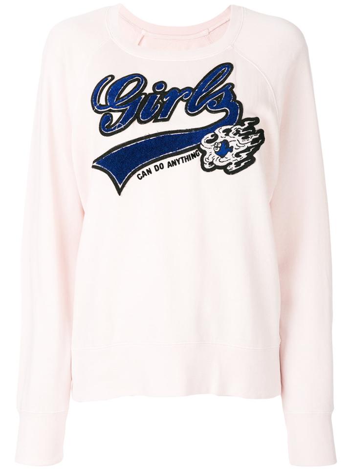 Zadig & Voltaire Girls Sweatshirt - Pink & Purple