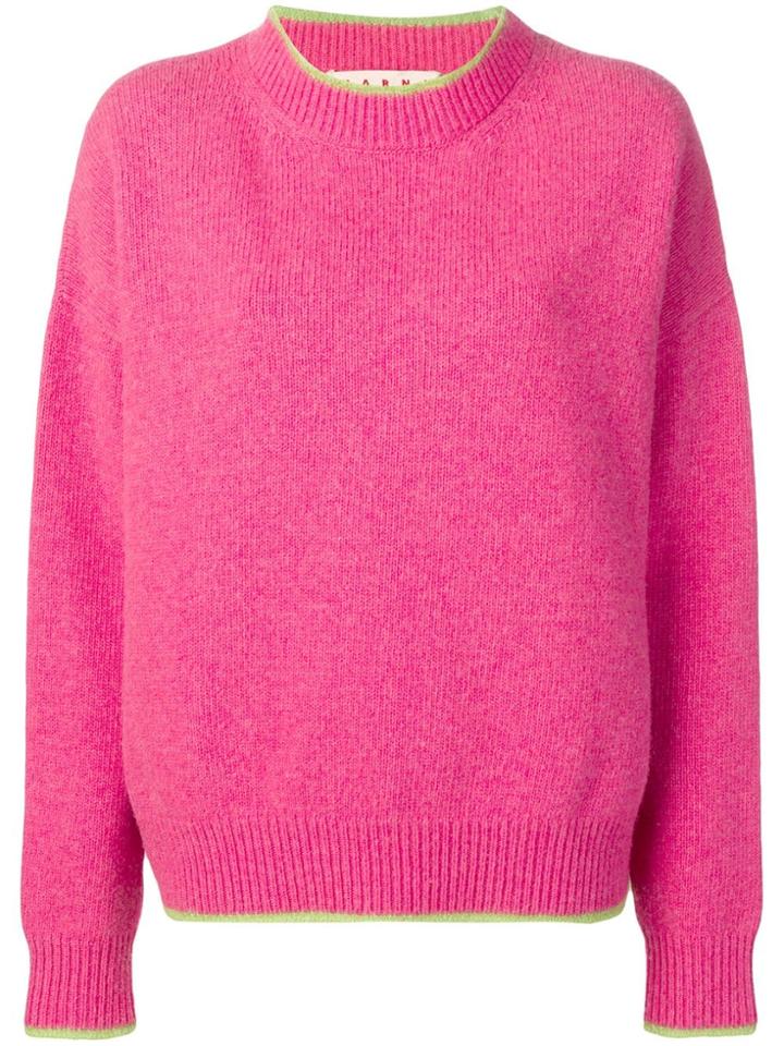 Marni Oversized Sweatshirt - Pink