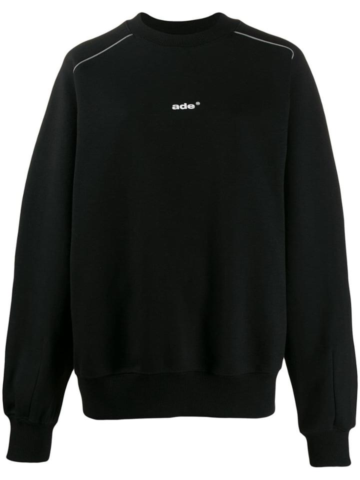 Ader Contrast Logo Sweatshirt - Black