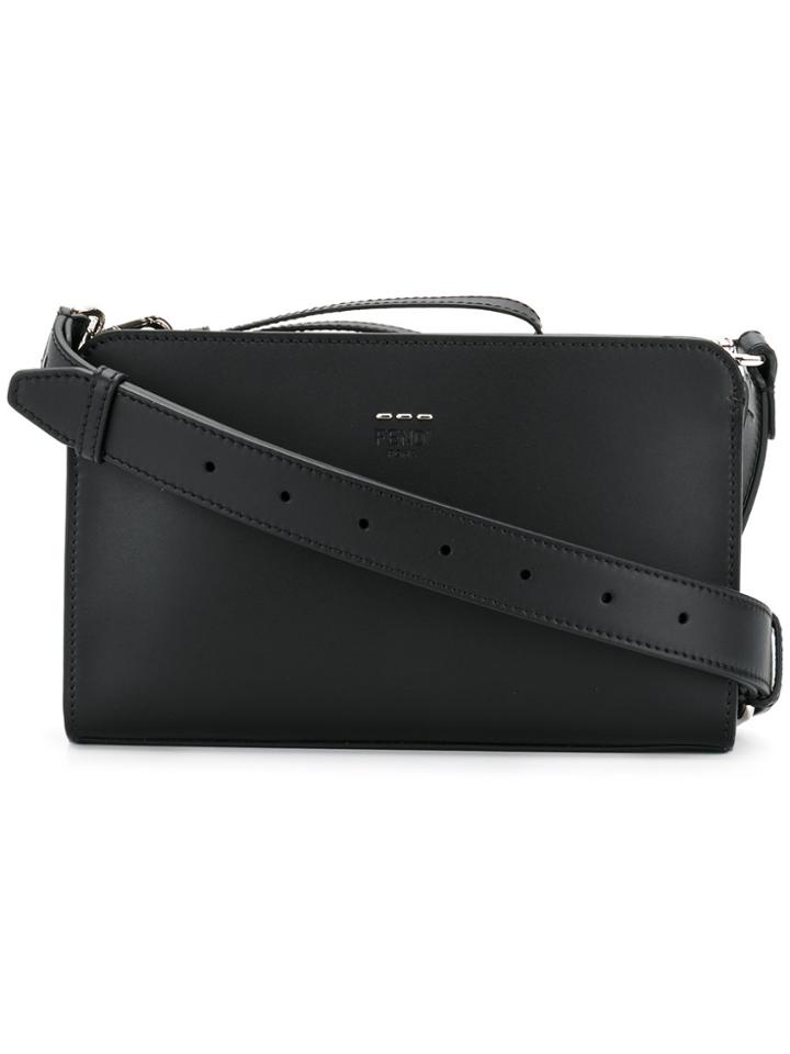 Fendi Box Clutch - Black