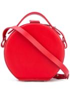 Nico Giani - Round Shoulder Bag - Women - Leather - One Size, Women's, Red, Leather