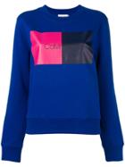 Calvin Klein Colour Block Sweatshirt - Blue