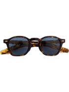 Jacques Marie Mage Chunky Sunglasses - Brown