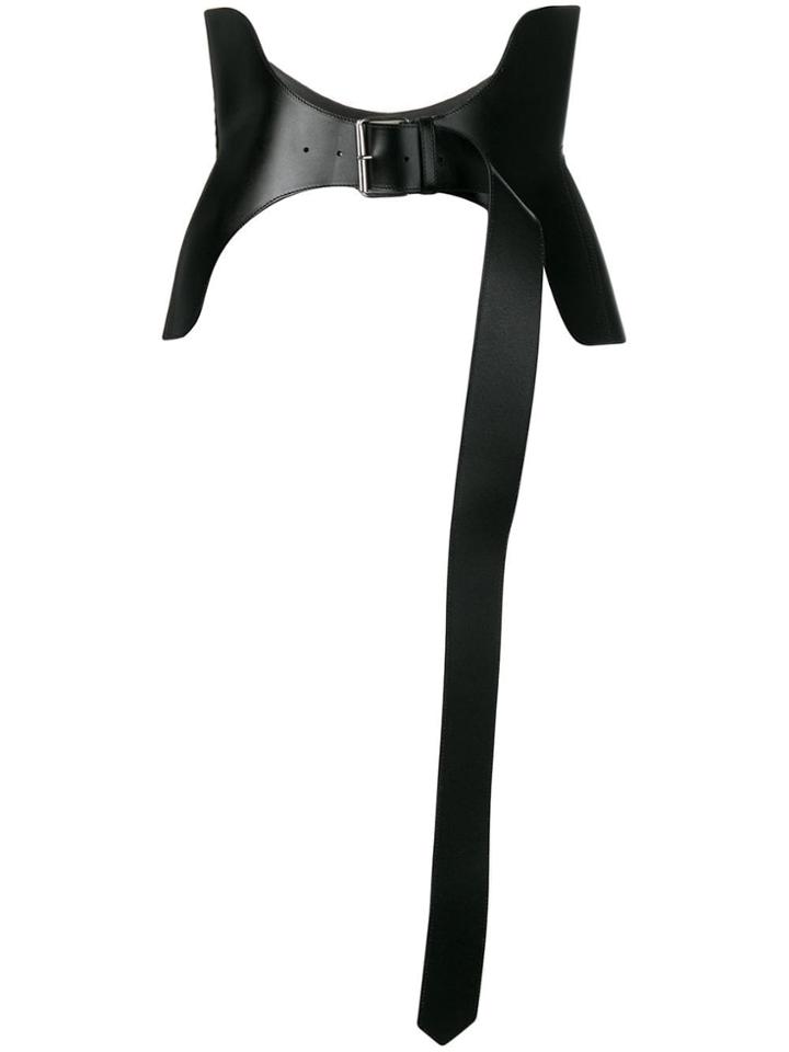 Alexander Mcqueen Adjustable Corset - Black