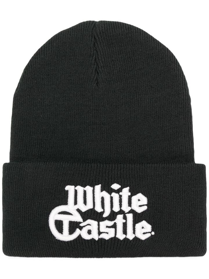 Telfar White Castle Hat - Black