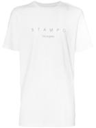 Stampd Logo Print T-shirt, Men's, Size: Xxl, White, Cotton