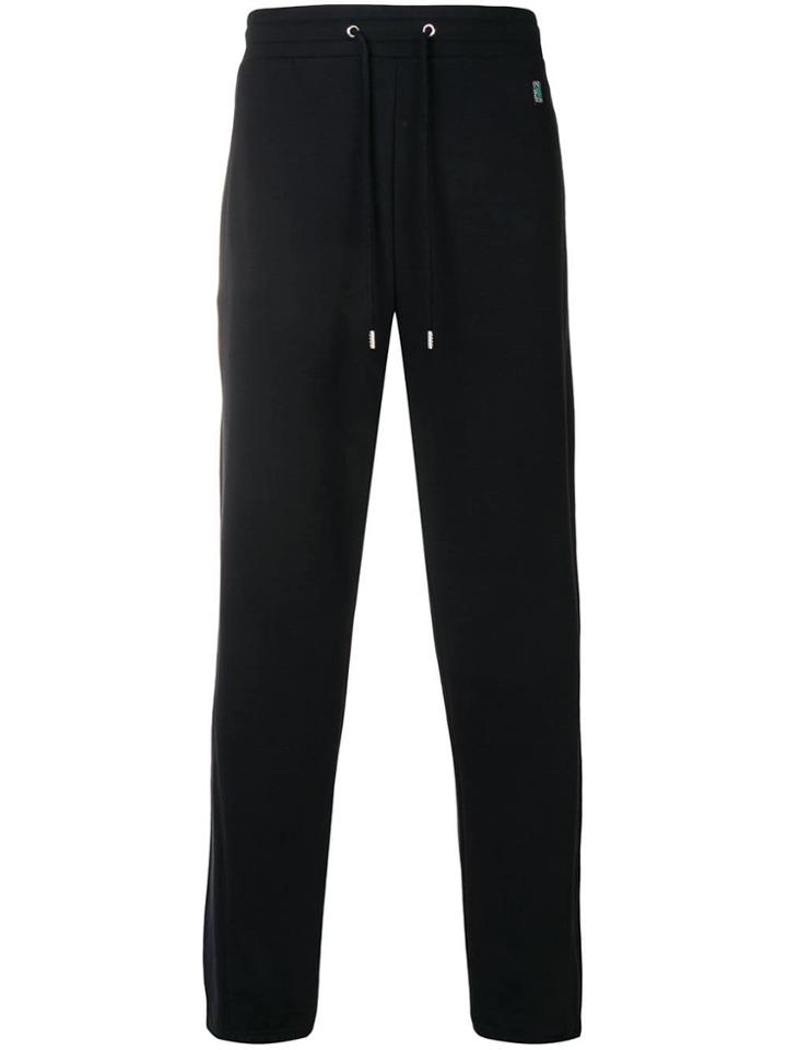 Kenzo High Waisted Track Trousers - Black