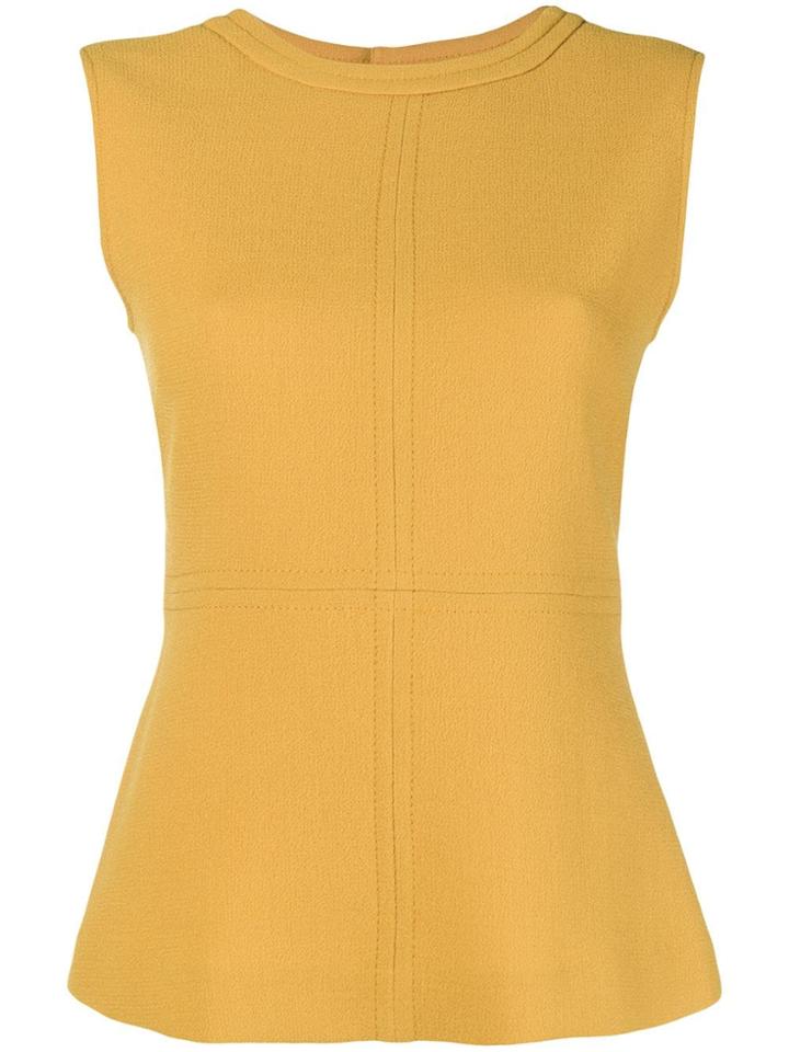 L'autre Chose Sleeveless Tank Top - Yellow & Orange