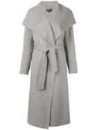 Mackage Belted Fitted Coat - Grey
