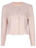 Louis Feraud Vintage Vintage Woman's Suit, Women's, Size: 40, Nude/neutrals