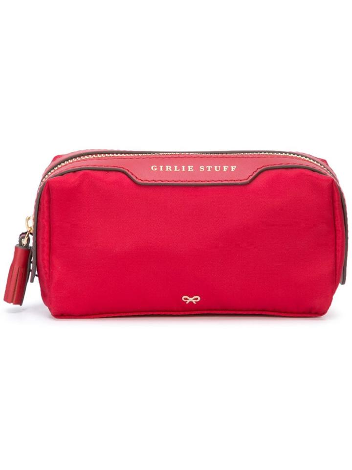 Anya Hindmarch Girlie Stuff Bag - Pink & Purple