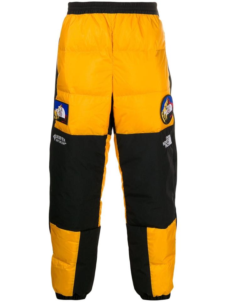 The North Face Logo Contrast Trousers - Yellow