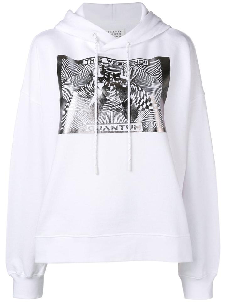Maison Margiela This Weekend Quantum Hoodie - White