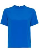 Mira Mikati Mmikati Cn Ss Tee W Rbbn Zip Dtl - Blue