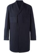 Plac Reversible Mid Coat, Men's, Size: Medium, Blue, Cotton/polyester