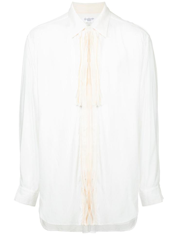 Yohji Yamamoto Vintage Frilled Detail Shirt - White