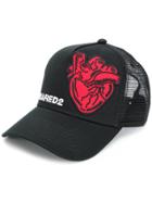Dsquared2 Heart Patch Baseball Cap - Black