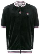 Fila Short-sleeve Zipped Sweatshirt - Black