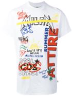 Gcds - Writing T-shirt - Men - Cotton - Xs, White, Cotton