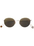 Ahlem Round Frame Sunglasses - Gold