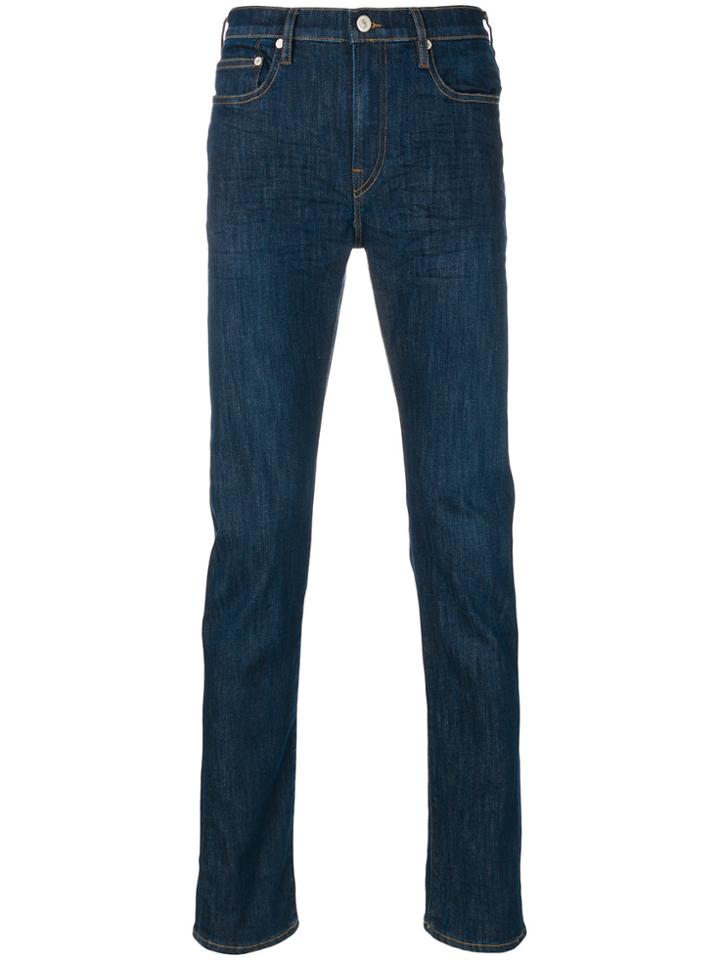 Ps By Paul Smith High Rise Straight Jeans - Blue