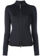 Adidas By Stella Mccartney Zip Fastening Midlayer Top, Women's, Size: Xs, Black