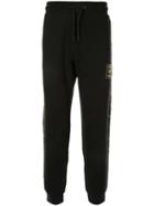 Emporio Armani Logo Patch Track Pants - Black