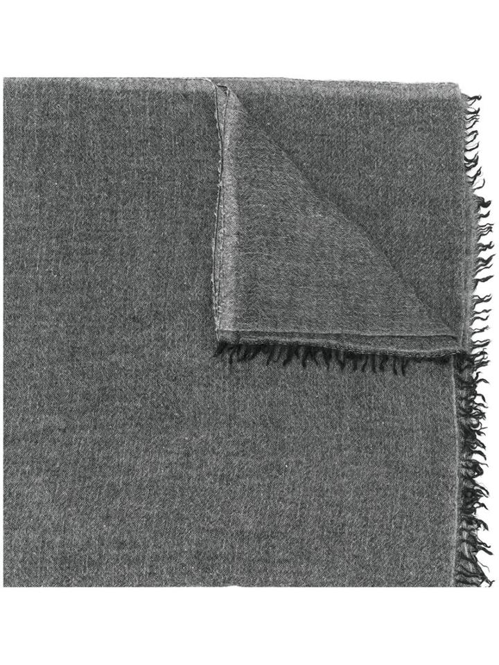 Faliero Sarti Woven Scarf, Adult Unisex, Brown, Silk/cashmere