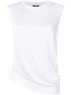 Theory Longline Knitted Top - White