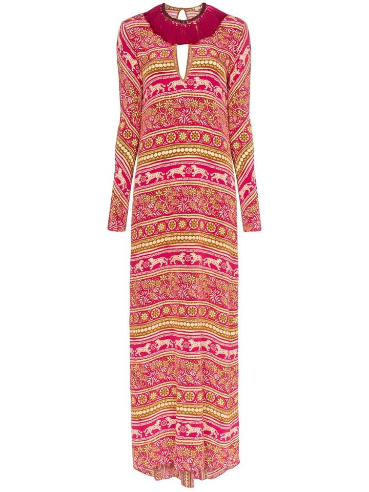 Johanna Ortiz Bohemian Rhapsody Maxi Dress - Pink