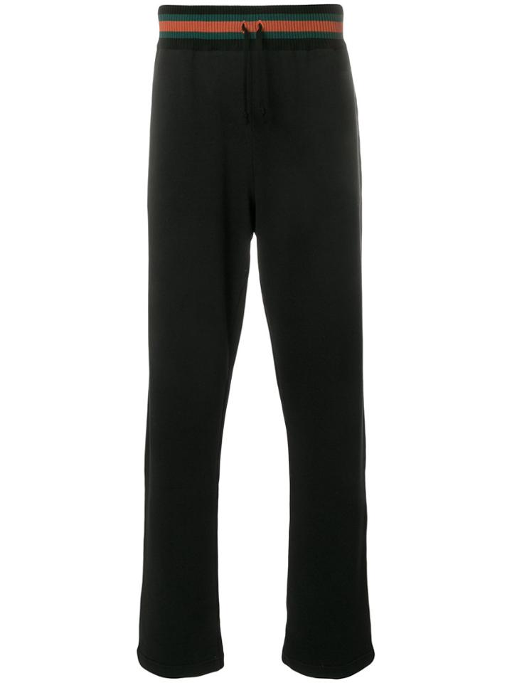 Common Wild Drawstring Track Trousers - Black