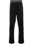 Common Wild Drawstring Track Trousers - Black