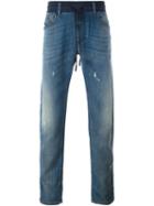 Diesel 'waykee' Jeans, Men's, Size: 34, Blue, Lyocell/cotton/spandex/elastane