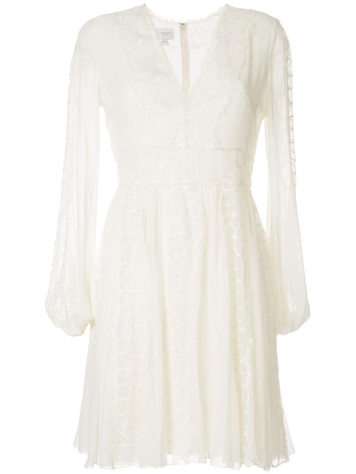 Giambattista Valli Embroidered Detail Dress - White