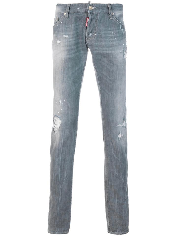 Dsquared2 Distressed Cool Guy Jeans - Grey