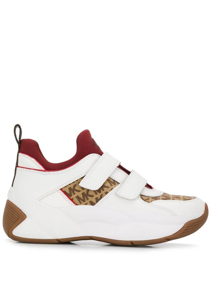 Michael Michael Kors Platform Sneakers - White