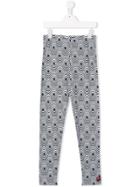 Kenzo Kids Teen Eye Motif Leggings - Black