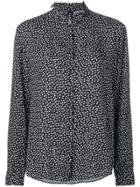 Ps By Paul Smith Star Embroidered Blouse - Blue